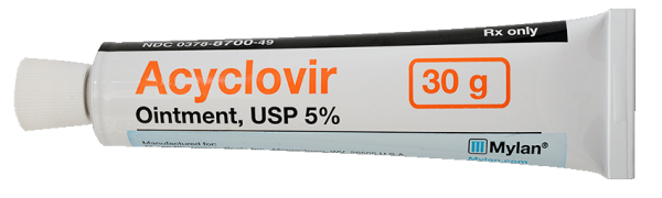 Acyclovir 5% cream tube