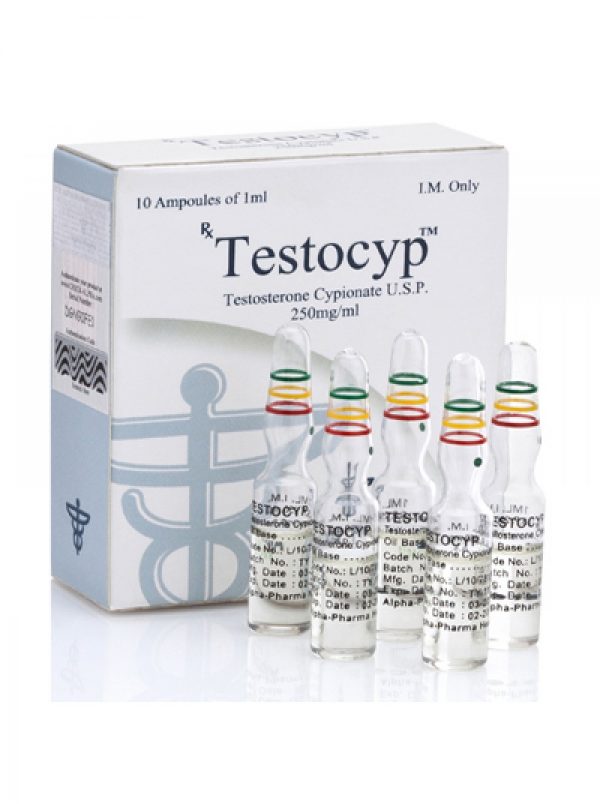 Testosterone Cypionate 250mg 10ml vial
